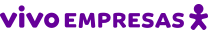 Logo vivo empresas com o mascote vivinho ao lado